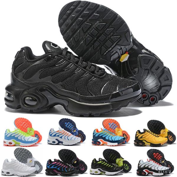 

kids shoes casual fashion infant big boys girls sneakers athletic children white multi sports trainers267m, Black