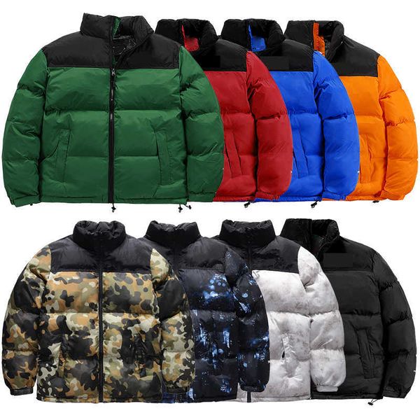 

puffer jacket down cotton jackets designer coat men women zipper patchwork embroideried letters pockets winter streetwear outdoor bodywarmer, Black;brown