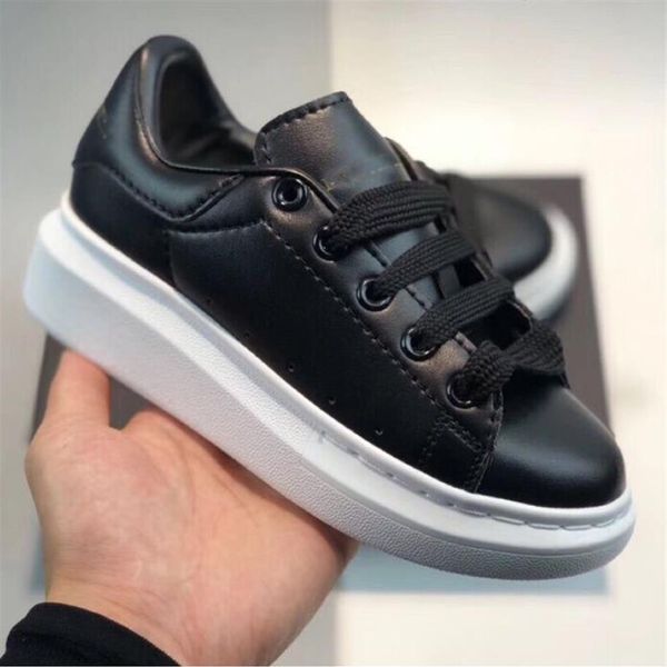 

6 colourkids shoes for boy girls fashion leather sneakers 3m reflective black white velvet thick-soled flat height increasing bab327a