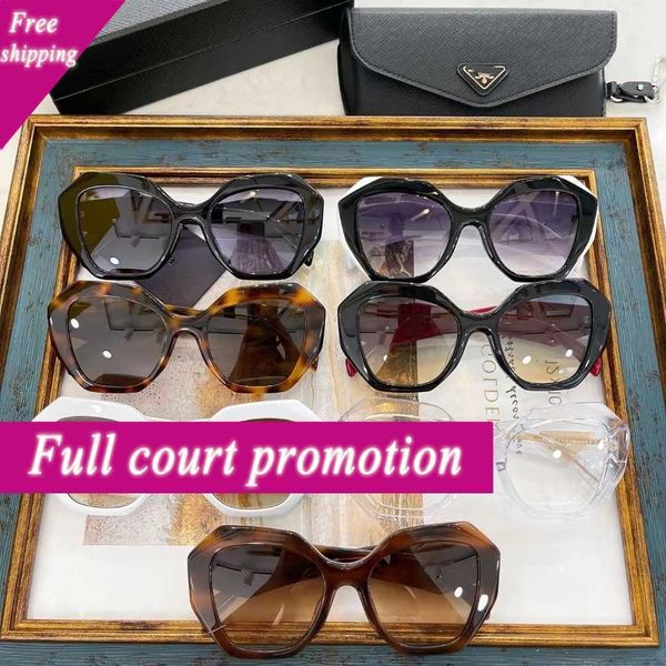 

designer sunglasses p's new classic personality network red sunglasses women's versatile fashionable pr 16ws, White;black