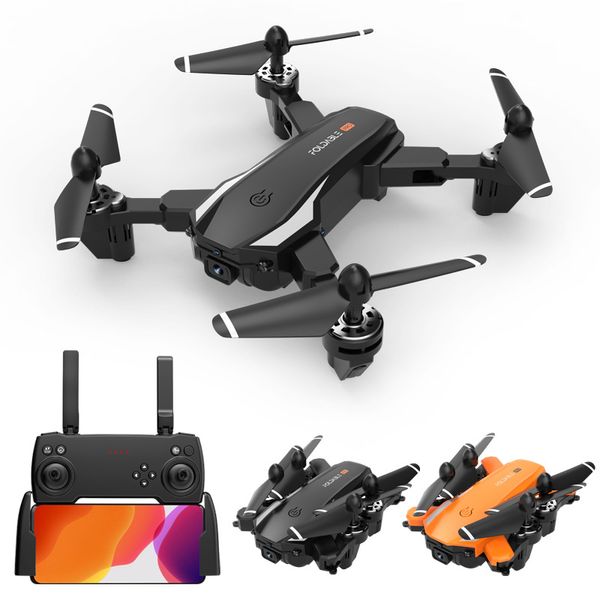 

YEZHOU Three-Side Obstacle Avoidance electronic camera drone Four-Axis UAV Folding HD Aerial Photography professional WiFi Remote Control helicopter
