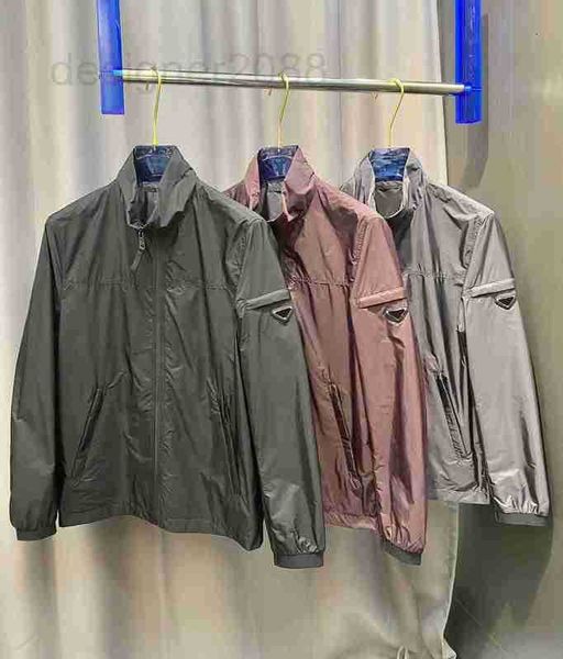 

2022 autumn and winter fashion brand jackets outdoor windproof material luxury collar coat zipper casual designer jacket h2r8, Black;brown