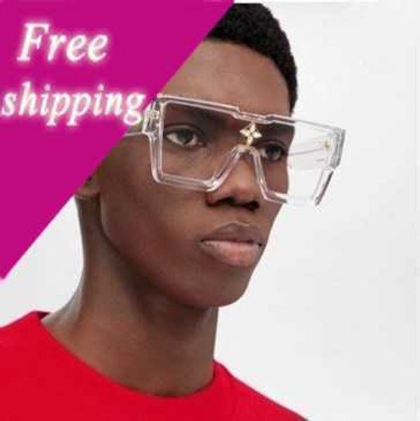 

designer sunglasses 2022 new large frame fashion conjoined sunglasses personalized diamond ins fashionable women's, White;black