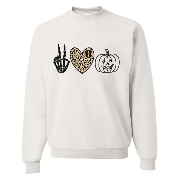 

women's hoodies sweatshirts halloween print loose long sleeve sweatshirt 221124, Black