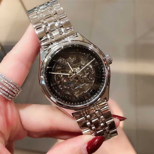 

watches luxury designer three stitches automatic mechanical watch wristwatches steel strap casual, Silver
