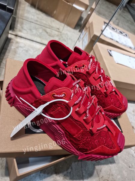 

2023 designer sock speed boots runner knit socks runners paris shoes casual women men sneakers platform stretch trainers sneaker bn220302, Red;white