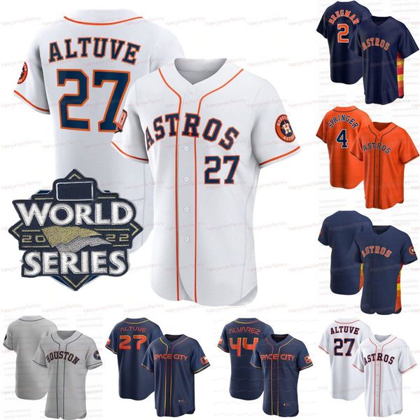 

#44 yordan alvarez 2022 world series astros jersey jose altuve alex bregman kyle tucker yuli gurriel justin verlander jeremy pena david hens, Blue;black