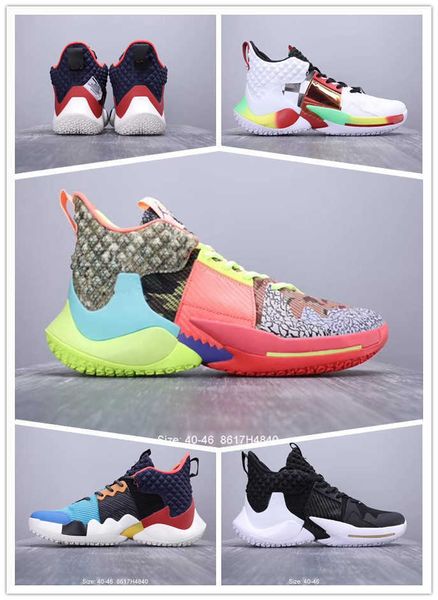 

2019 why not basketball shoes men 0.2 sneakers russell westbrook ii zer0.2 sneakers zero 2 original trainers us size 7-12, Black