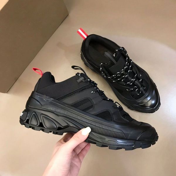 

men's shoes tennis cotton chess outdoor tennis rubber solid retro platform coach designer casalaka, Black