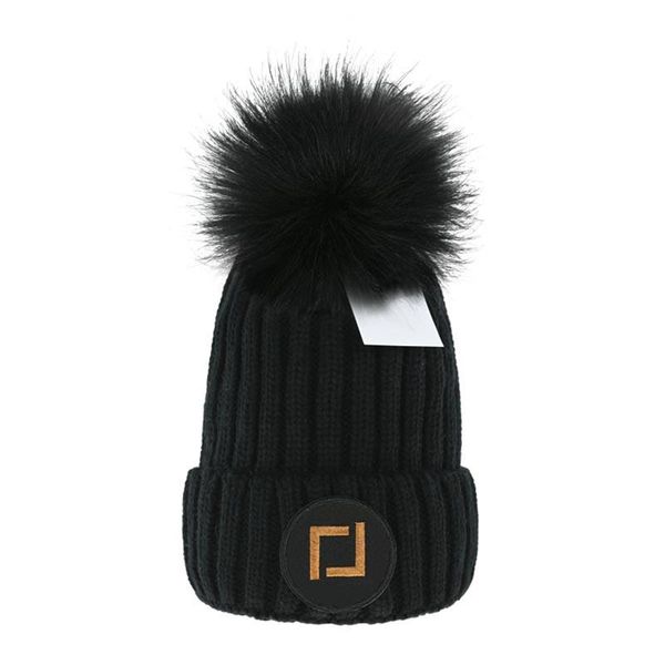 

Knitted Hat Beanie Cap Designer Skull Caps for Man Woman Winter Hats 7 Colors Available, C2