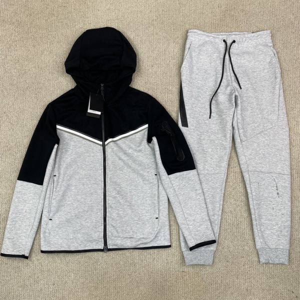 

tracksuit tech fleece tracksuits sweat suits designer thick woman sweatsuits men sports pants jogger trousers bottoms techfleece man joggers, Gray