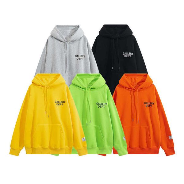 

mens hoodie gallerysdepts trendy hip hop gd fashion versatile casual relaxed trend hooded pullover solid, Black