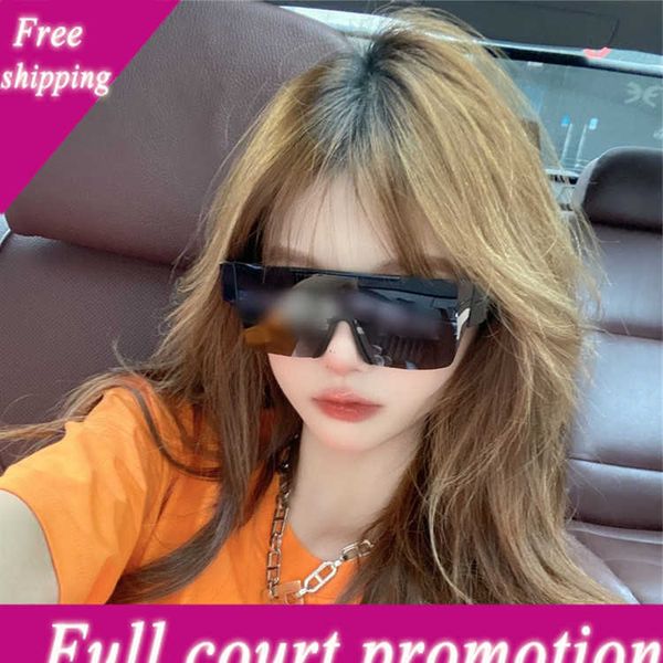 

designer sunglasses uv400 brands be family's new all-in-one goggles letter plate star be4291 shades fashion sun glasses for women, White;black