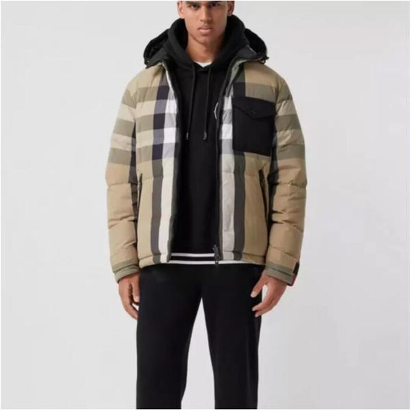 

mon cheri mens winter down jacket hooded jackets men women couples parka windproof warmth coat black fashion designer coats size s-2xl rr