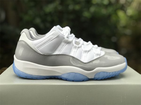 

shoes jumpman 11 11s cement grey men women designer sneakers av2187-140