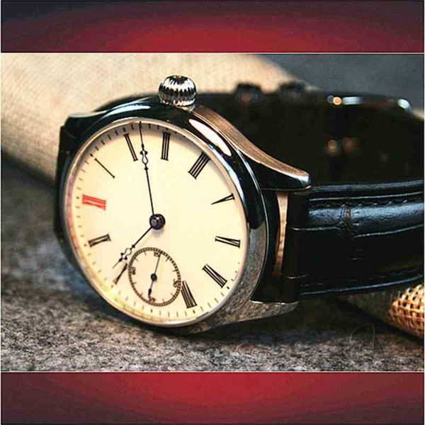 

lw enamel st3600 vakuy mens mechanical movement literary watch twelve fashion face 40mm retro business icnv, Slivery;brown