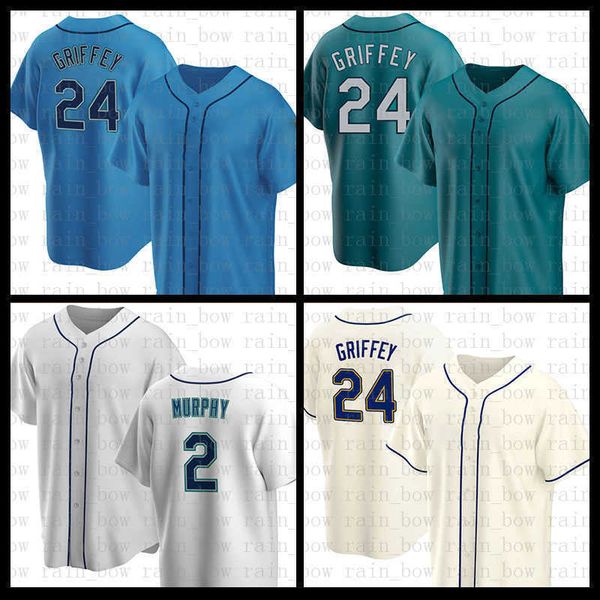 

2022 baseball jerseys luis toro ken kelenic griffey haniger jr torrens jar jake abraham fraley mitch tom murphy kyle lewis adam frazier ty s, Blue;black