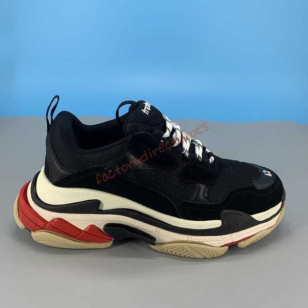 

2022 triple-s 17fw paris men women casual shoes light blue pastels black grey white pink orange multi-color luxury mens d
