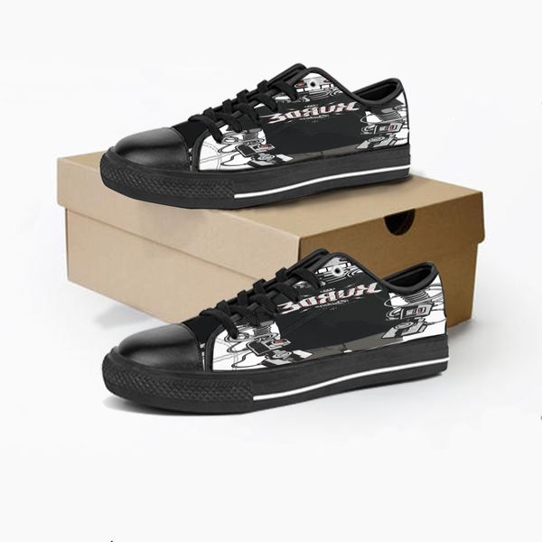 

women shoes fashionmen custom outdoor diy low canvas skateboard sneakers triple black customization uv printing sports sneakers shizi 167-5