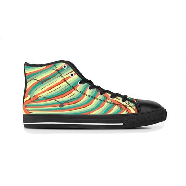 

men women diy custom shoes low canvas skateboard sneakers triple black customization uv printing sports sneakers 546