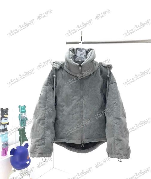 

men's down parkas 21ss men designers jackets down parkas hooded emboss letter pattern clothes mens coats outerwear clothing green khaki, Black