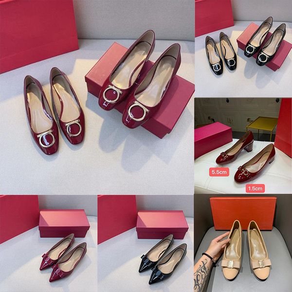 

luxury women's shoes high heels sandals slippers dress shoes designer fashion flat ballet dance leather rubber candy jelly wedding part, Black