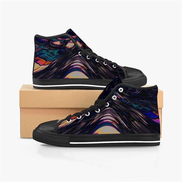 

diy custom shoes classic canvas skateboard casual accept triple black customization uv printing low cut mens womens sports sneakers waterpro