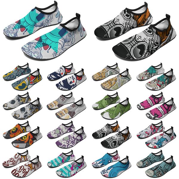 

en 2023 fashion women custom iy shoes water shoe fashion customized sneaker multi-coloured373 mens outdoor sport trainers ized, Black