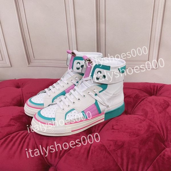 

2023 fashion men dress shoes spikes sneakers suede black white leather designer trainers luxury hc210401