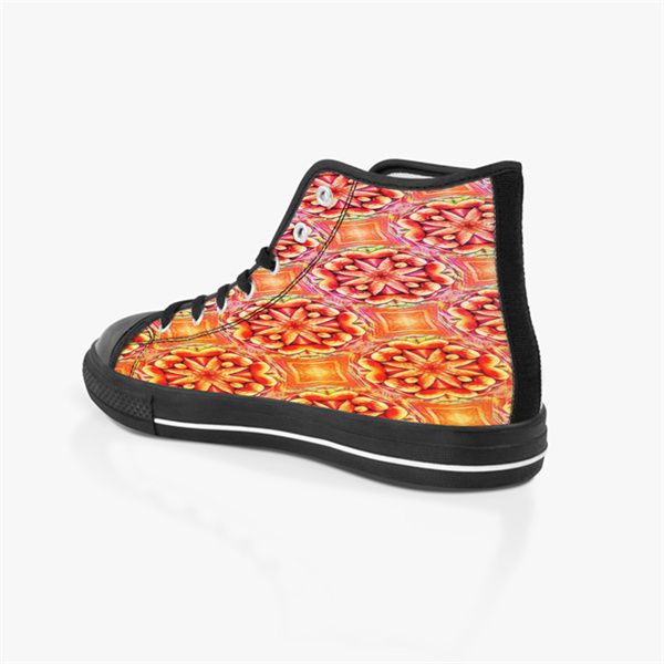 

custom shoes classic canvas high cut skateboard casual triple black accept customization uv printing low mens womens sports sneakers breatha