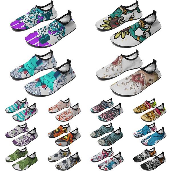 

custom shoes water shoe customized sneakers men women blue red green grey classic custom comfortable low platform sneaker color162