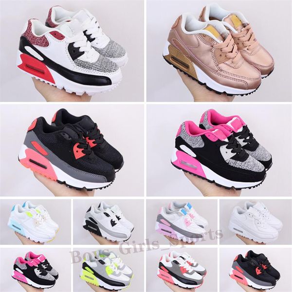 

2021 children's athletic kids shoes black baby infant sneaker children sports girls boys youth trainer size 28-35277b