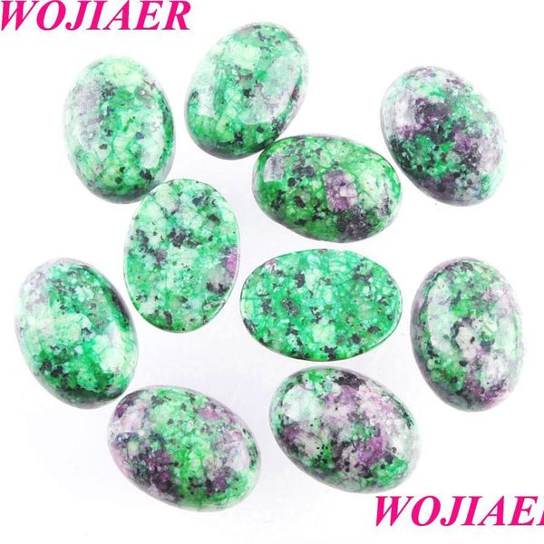 

loose gemstones fashion natural loose gemstones crystal ruby oval cab cabochon beads for jewelry bracelet accessories 13x18mm bu803 dhpz6, Black