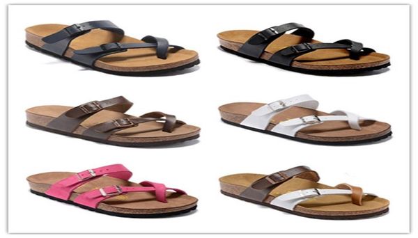 

mayari florida arizona 2019 sell summer men women flats sandals cork slippers casual shoes beach slippers size 34468379119, Black