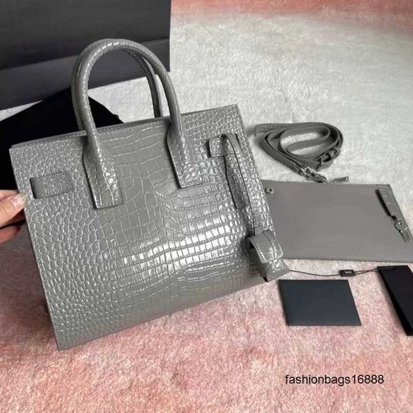 

fashion bag women leather designer handbag shoulder bags 2022 new quality sac de jour crocodile grain
