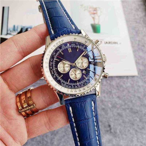 

watch chronograph fashion aaaaa designer luxury century watches for watch men machinery mechanics brand wristwatch leisure six needle workin, Slivery;brown