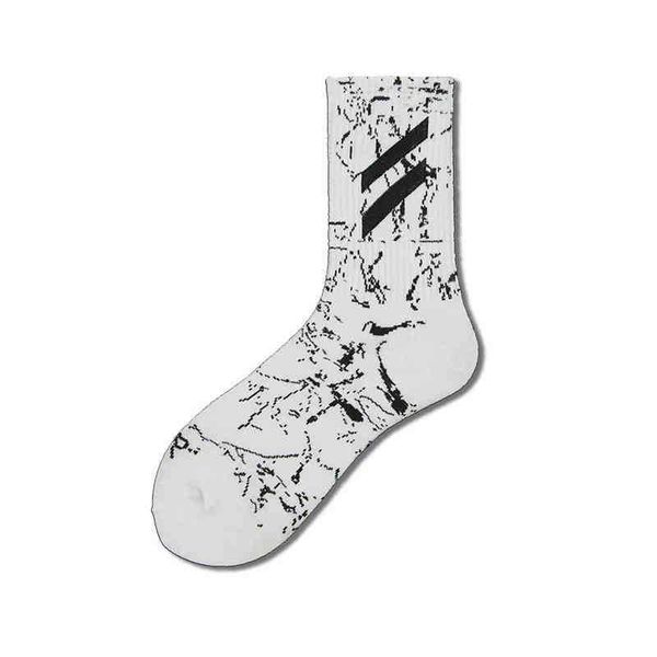 

men's women's trend socks fashion letters offs long tube women's socks tall sports socks s6, Black