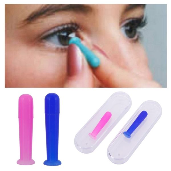 

lens clothes 2pcslot men women handy silicone contact es small suction cups stick for mini inserter remover tool 221119