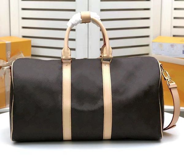 

tote bag duffle bag luggage handbags shoulder bags backpack women tote bag men purses bags mens leather clutch wallet 41416 45cm/50cm/55cm