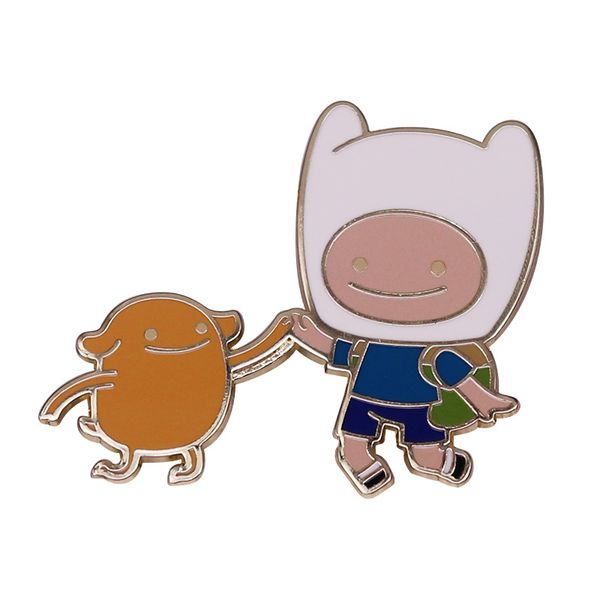 

adventure time cartoon cute stuff brooches for clothes enamel pins lapel backpack briefcase badges decoration gifts for kids s1000, Blue