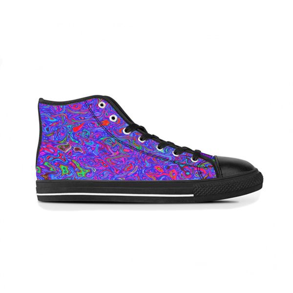 

canvas custom shoes sneakers men women fashion black white orange mid cut breathable fashion outdoor walking color2165725