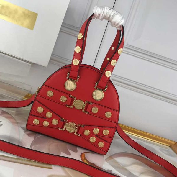 

evening bag fashion handbag purse classic bowling bag genuine leather shoulder bag ladies tote bags metal icon zipper wallet quality