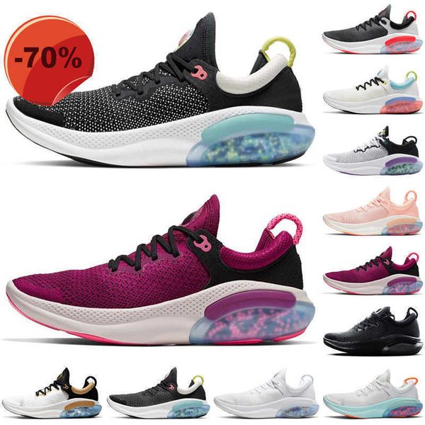 

running shoes womens trainers sports sneakers platinum sunset tint racer blue mens runner size 36-45 joyride 5 5s run men women, Black