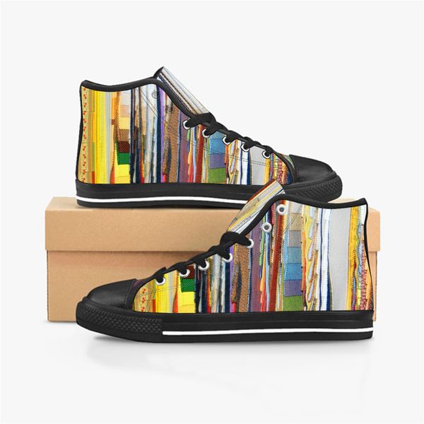

designer customs shoes diy for mens womens men red yellow trainers sports sneakers shoe runners customized color48