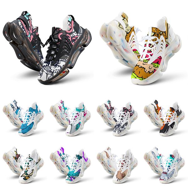 

running design men animal women shoes custom artoon diy word black white blue red mens trainer 0431622 s107 s