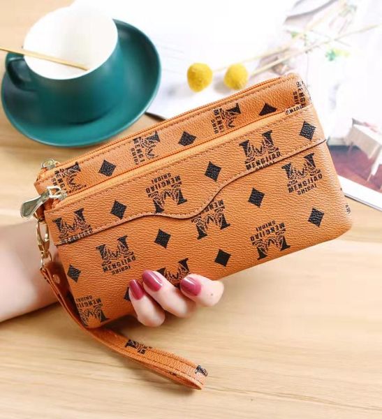 

print zipper long style women designer wallets lady fashion casual phone zero purses female clutchs no2889447155, Red;black