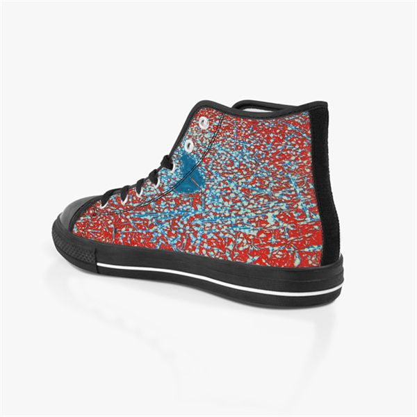 

men stitch shoes custom sneakers canvas women fashion black white orange mid cut breathable fashion outdoor walking color28