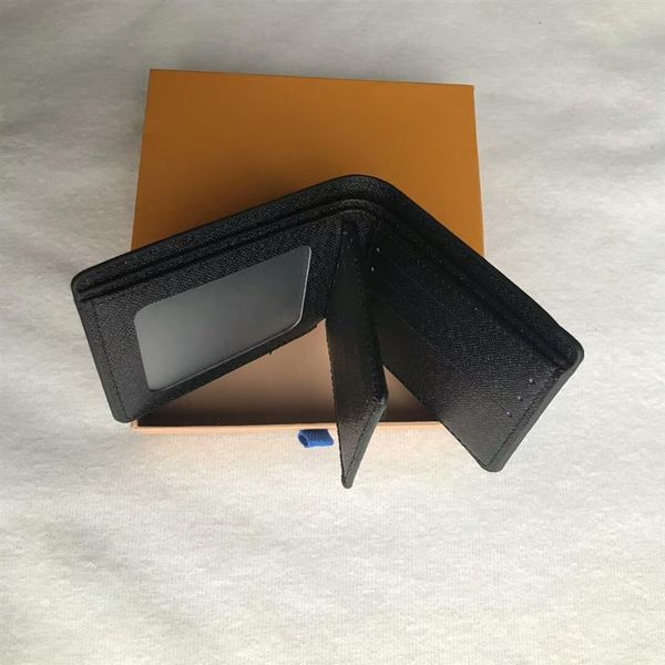 

billfold plaid pattern women wallet men pures high-end s designer wallets with box1803, Red;black