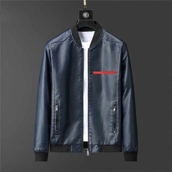 

men's jackets designer faux leather parka womens letter parkas couples clothing motorcycle coat outerwear jacket for male windproof out, Black;brown