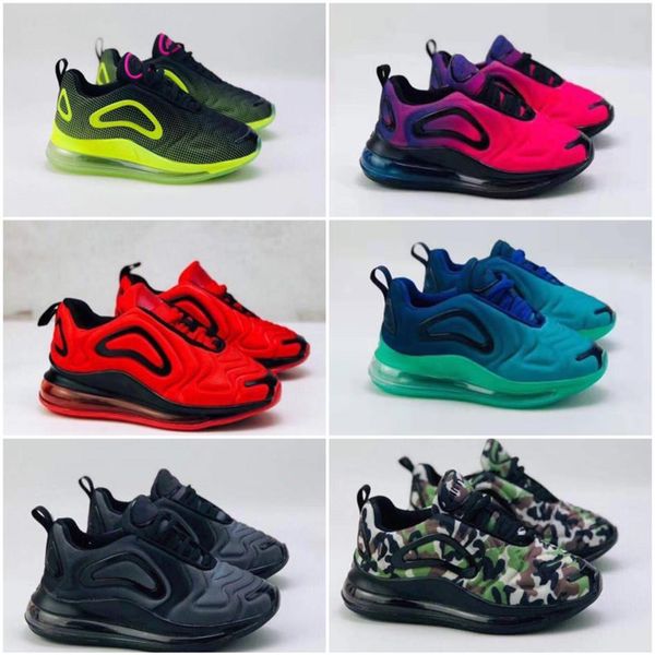 

2019 infant clay toddler kids running shoes static gid chaussure de sport pour enfant boys girls casual trainers258e, Black